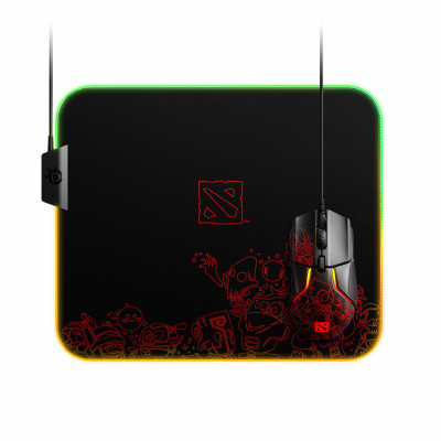 Steelseries QcK Prism Cloth RGB Dota 2 TI9 Edition